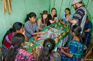 Hand Beaded Jewelry Team of San Jorge, La Laguna, Guatemala; 1/24/12