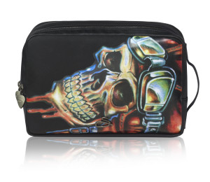 Sanctum Biker Skull Travel Bag