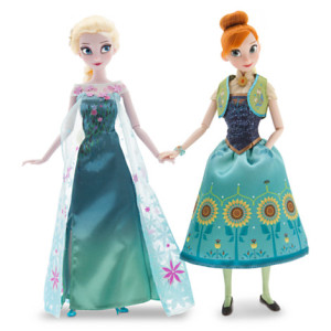 Frozen Fever Anna And Elsa Doll Set
